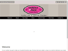 Tablet Screenshot of fairfaxandpage.com